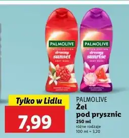 Lidl Żel pod prysznic dreamy sunrise Palmolive Limited Edition oferta