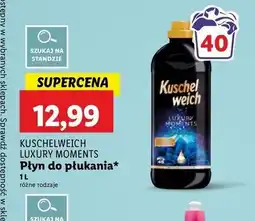 Lidl Płyn do płukania secrets Kuschelweich Luxury Moments oferta