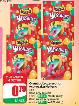 Dino Oranżada w proszku czerwona Hellena Musssująca oferta