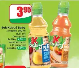 Dino Sok jabłko-banan-marchew Kubuś Baby oferta