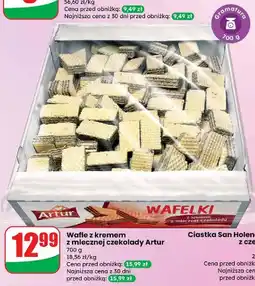 Dino Wafelki z kremem mlecznej czekolady Artur oferta