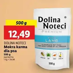Lidl Karma dla psa bogata w jagnięcinę Dolina Noteci oferta