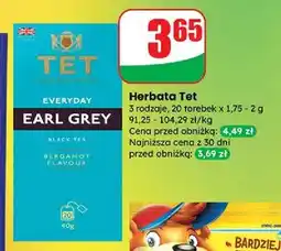 Dino Herbata earl grey bergamot Tet Everyday oferta