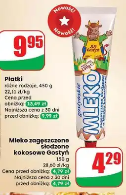 Dino Mleko zagęszczone słodzone kokos Gostyń oferta