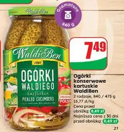 Dino Ogórki waldiego Waldiben oferta