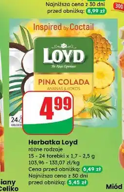 Dino Herbata pina colada Loyd Tea The Magic Experience oferta
