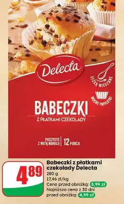 Dino Babeczki nadziane płatkami czekolady Delecta oferta
