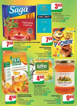 Dino Napój herbaciany o smaku brzoskwiniowym Tea Drink Natura oferta