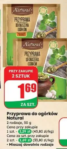 Dino Przyprawa do kwaszenia ogórków Natural oferta