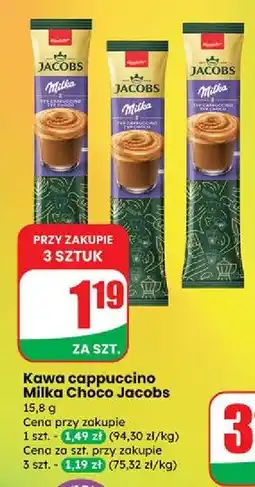 Dino Cappuccino z czekoladą milka Jacobs Choco oferta