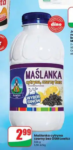 Dino Maślanka cytryna-czarny bez Łowicz 1906 Łowicka oferta
