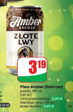 Dino Piwo Złote Lwy oferta