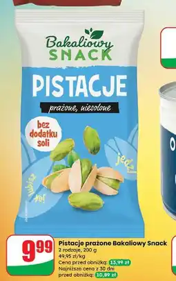 Dino Pistacje prażone niesolone Bakaliowy Snack oferta