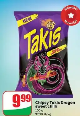 Dino Chrupki dragon sweet chilli Takis oferta