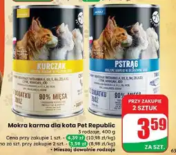 Dino Karma dla kota kurczak Pet Republic oferta