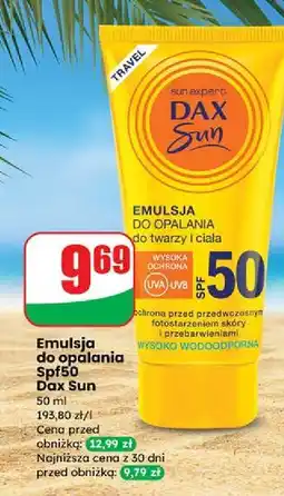 Dino Emulsja do opalania f50+ Dax Sun oferta