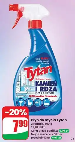 Dino Spray do czyszczenia kamień i rdza Tytan oferta