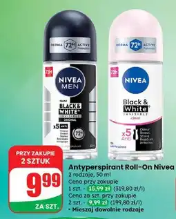 Dino Antyperspirant clear Nivea Invisible Black & White oferta