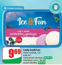 Dino Lody śmietankowo-jagodowe Koral Ice&Fun oferta