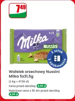 Dino Wafelek orzechowy Milka Nussini oferta