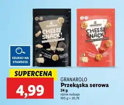 Lidl Przekąska serowa Granarolo oferta