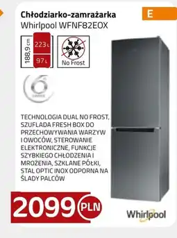 Kakto Chłodziarko zamrażarka Whirlpool oferta