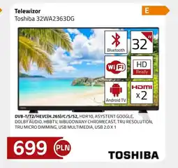 Kakto Telewizor Toshiba oferta