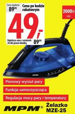Media Expert Żelazko MPM oferta