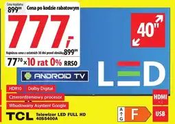 Media Expert Telewizor TCL oferta