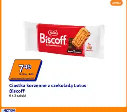 Action Ciastko z czekoladą Lotus oferta