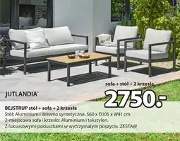 JYSK Zestaw mebli ogrodowych Jutlandia oferta