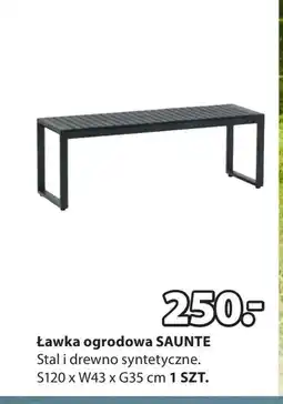 JYSK Ławka ogrodowa oferta