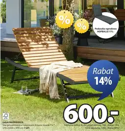 JYSK Leżak S! oferta