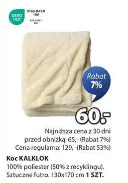 JYSK Koc TEX oferta