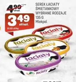 Społem Serek śmietankowy Mlekpol oferta