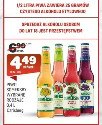 Społem Piwo Somersby oferta