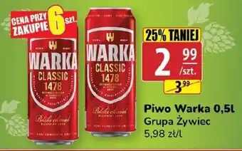 API MARKET Piwo Warka oferta