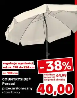 Kaufland Parasol ogrodowy Countryside oferta