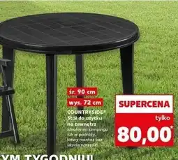 Kaufland Stół 90 x 72 cm K-Classic Countryside oferta