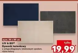 Kaufland Dywanik łazienkowy 50 x 80 cm Liv & Bo oferta