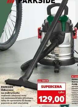 Kaufland Odkurzacz do pracy na sucho i mokro 1200 w Parkside oferta