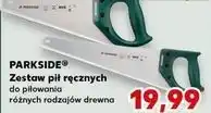 Kaufland Zestaw pił ręcznych 45 cm + 35 Parkside oferta