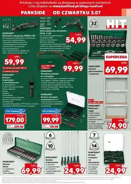 Kaufland Wiertarko-wkrętarka pfbsa 4 b1 Parkside oferta