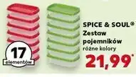 Kaufland Zestaw pojemników Spice&Soul oferta