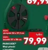 Kaufland Wąż kasetowy płaski 1/2 20 m Parkside oferta