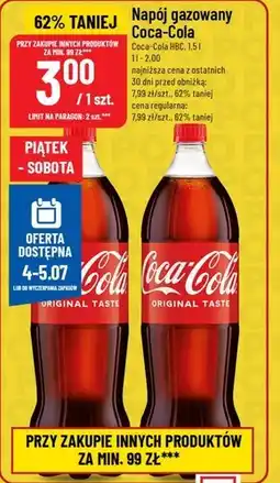 Polomarket Napój gazowany Coca-Cola oferta