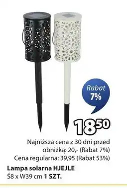 JYSK Lampa solarna oferta