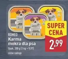 ALDI Karma dla psa cielęcina z warzywami Romeo (Karma) oferta