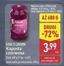 ALDI Kapusta czerwona King's Crown (Aldi) oferta
