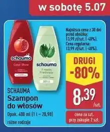 ALDI Szampon do włosów ziołowy Schauma 7 Herbs oferta